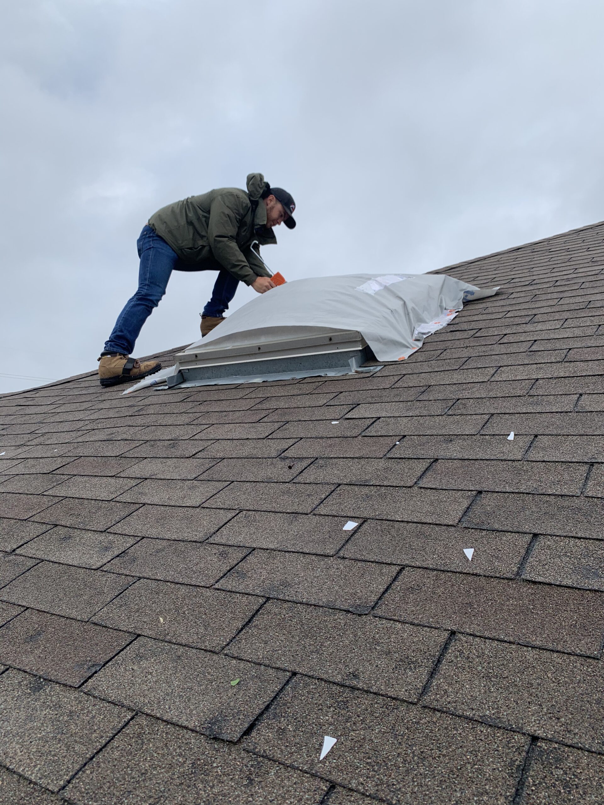 Local roofing company near me in Round Rock, TX after hailstorm